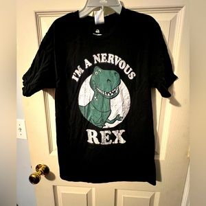 Disney Pixar I’m a nervous Rex short sleeve T-shirt size S
